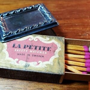 Antique Solid Silver Early 1900's Match box Cover